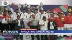 Cabang olahraga paralayang sumbang dua medali perunggu di nomor cross country atau lintas alam.