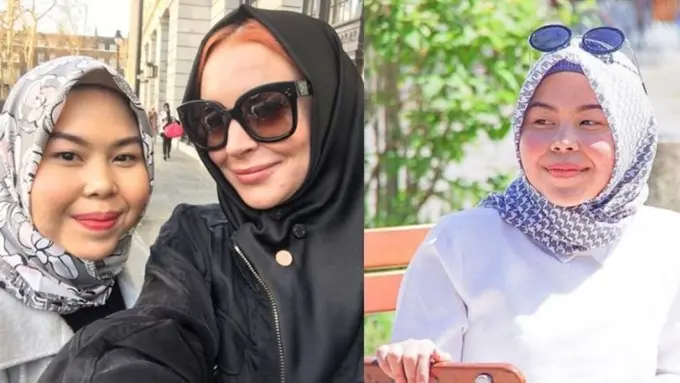 [Bintang] Ternyata Hijab Stylistnya Lindsay Lohan Orang Indonesia Lho