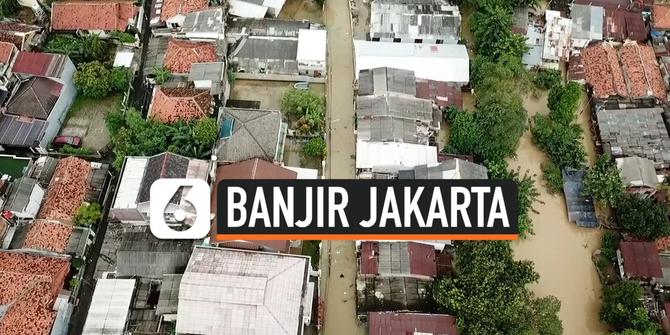 VIDEO: Kondisi Banjir di Kampung Bidara Cina