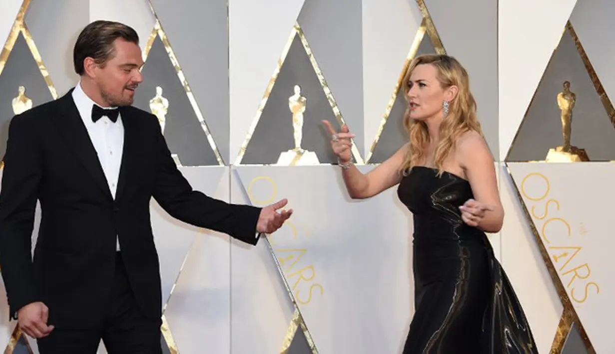 Film bertajuk Titanic pada tahun 1997 merupakan awal dari kedekatan mereka. Sekarang ini Kate sudah memiliki seorang suami yang bernama Ned Rocknroll, yang juga sahabat dari Leonardo DiCaprio. (AFP/VALERIE MACON)