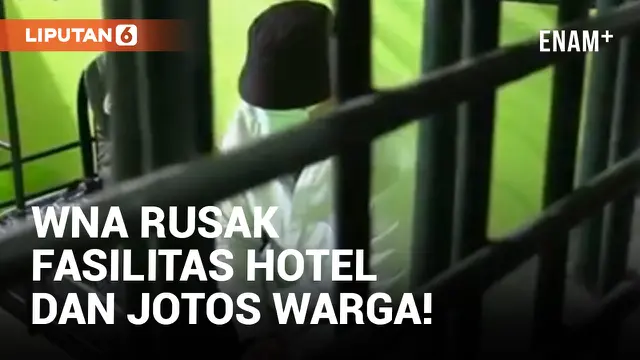 WNA Jerman Ditahan Imigrasi Mataram gegara Rusak Fasilitas Hotel dan Aniaya Warga