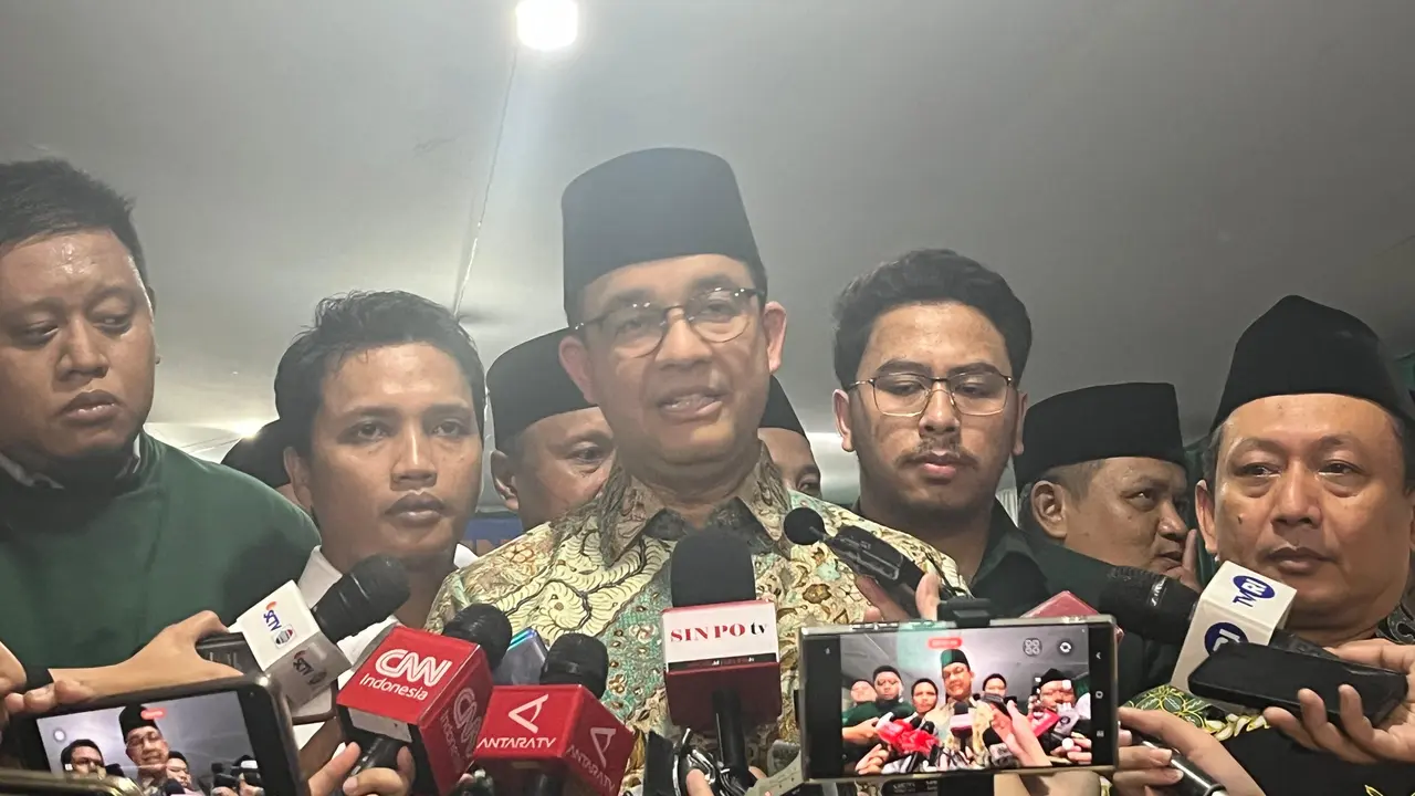 Mantan gubernur DKI Jakarta Anies Baswedan di DPW PKB DKI Jakarta, Jakarta Timur, Kamis (13/6/2024). (Liputan6.com/Winda Nelfira)