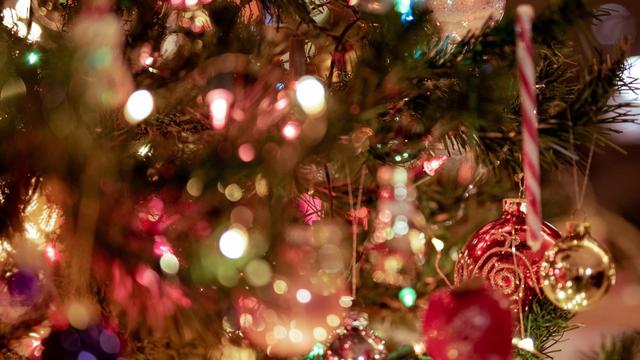 Ilustrasi Natal, dekorasi, hiasan Natal