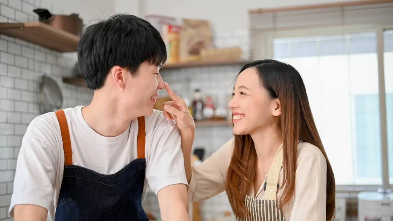 bahagia masak bersama pernikahan
