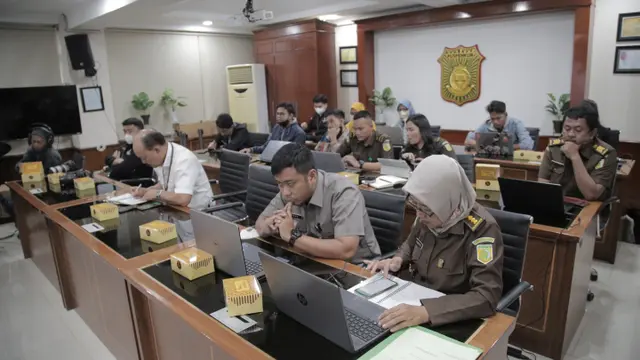 Peserta Luring Serius Mengikuti Program Digi-X Kejaksaan Agung
