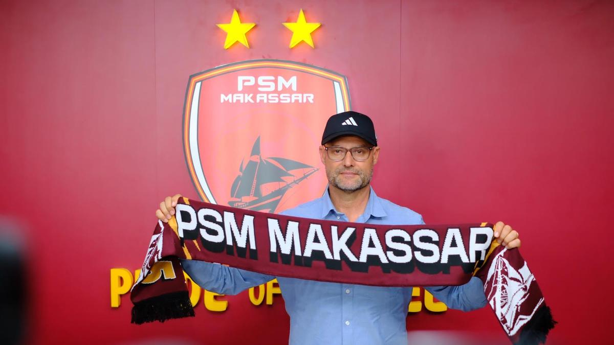 BRI Super League: Pernah Menukangi Patrik Schick, Pelatih Baru PSM Makassar Bertekad Orbitkan Pemain Muda
