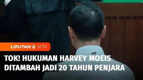 VIDEO: Diperberat, Vonis Harvey Moeis Jadi 20 Tahun Penjara dan Bayar Uang Ganti Rp420 M