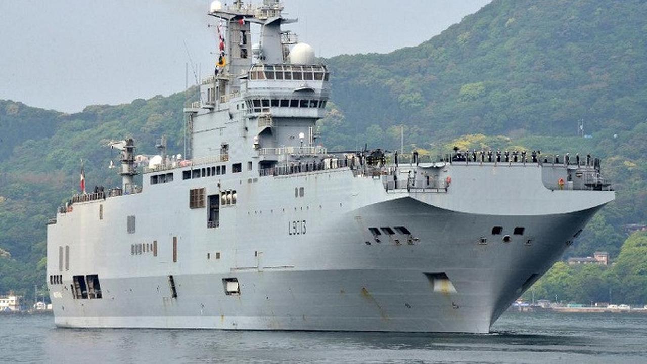 Kapal perang Prancis, Mistral (AFP)