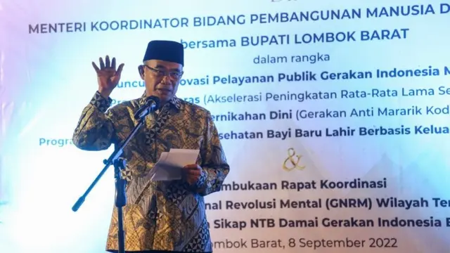 Menko PMK Muhadjir Effendy