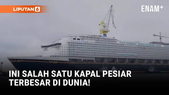 Kapal Raksasa Disney Adventure Siap Berlayar dari Jerman!