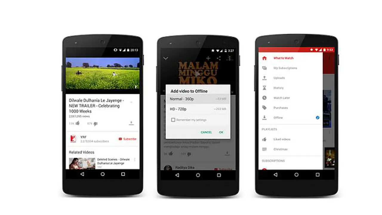 Asik, Video YouTube Bisa Ditonton Offline di Indonesia