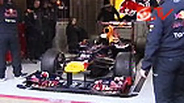 Sebastian Vettel Pimpin Sesi Ujicoba