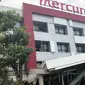 Kondisi Hotel Mercure Palu usai gempa dan tsunami. (Frans Padak Demon)