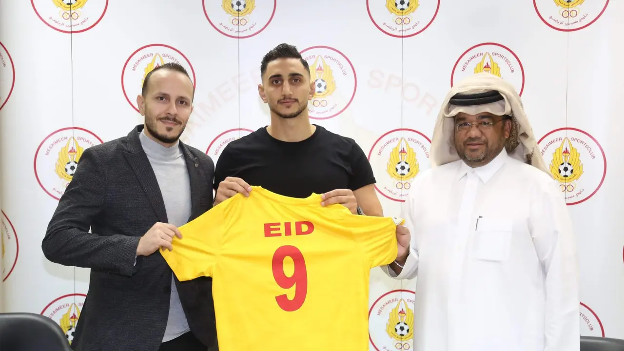 Mantan penyerang Persebaya, Mahmoud Eid, bergabung dengan klub Qatar, Al-Mesaimeer Sports Club.