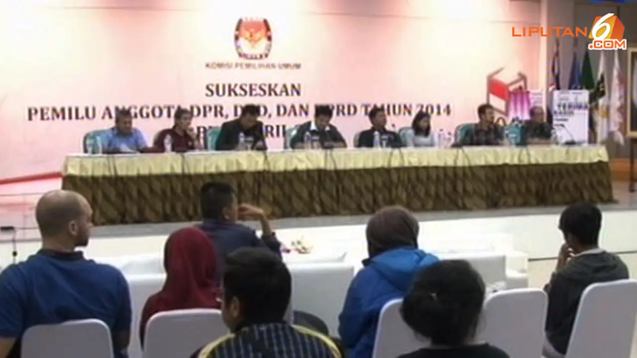 Konpers KPU Terima Kasih - Liputan6 Siang