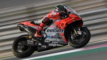 Aksi pembalap Ducati Corse, Jorge Lorenzo pada tes pramusim MotoGP 2018 di Sirkuit Losail, Qatar. (Twitter/Ducati Corse)