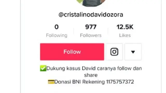 Begini kondisi korban penganiayaan Mario Dandy, David Ozora, yang disebut menjalani terapi musik heavy metal sebagaimana dikabarkan oleh sang ayah, Jonathan Latumahina (Foto: Twitter/@seeksixsuck)