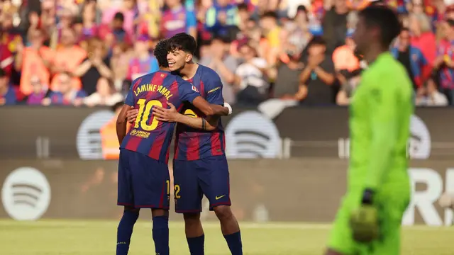 Bungkam Levante 3-0, Barcelona Gusur Real Madrid dari Puncak Klasemen