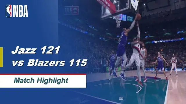 VIDEO: Highlights NBA 2019-2020, Utah Jazz Vs Portland Trail Blazers 121-115