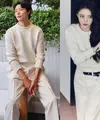 Lihat di sini beberapa potret gaya serasi couple baru Ryu Jun Yeol dan Han So Hee yang ternyata sering pakai outfit mirip.