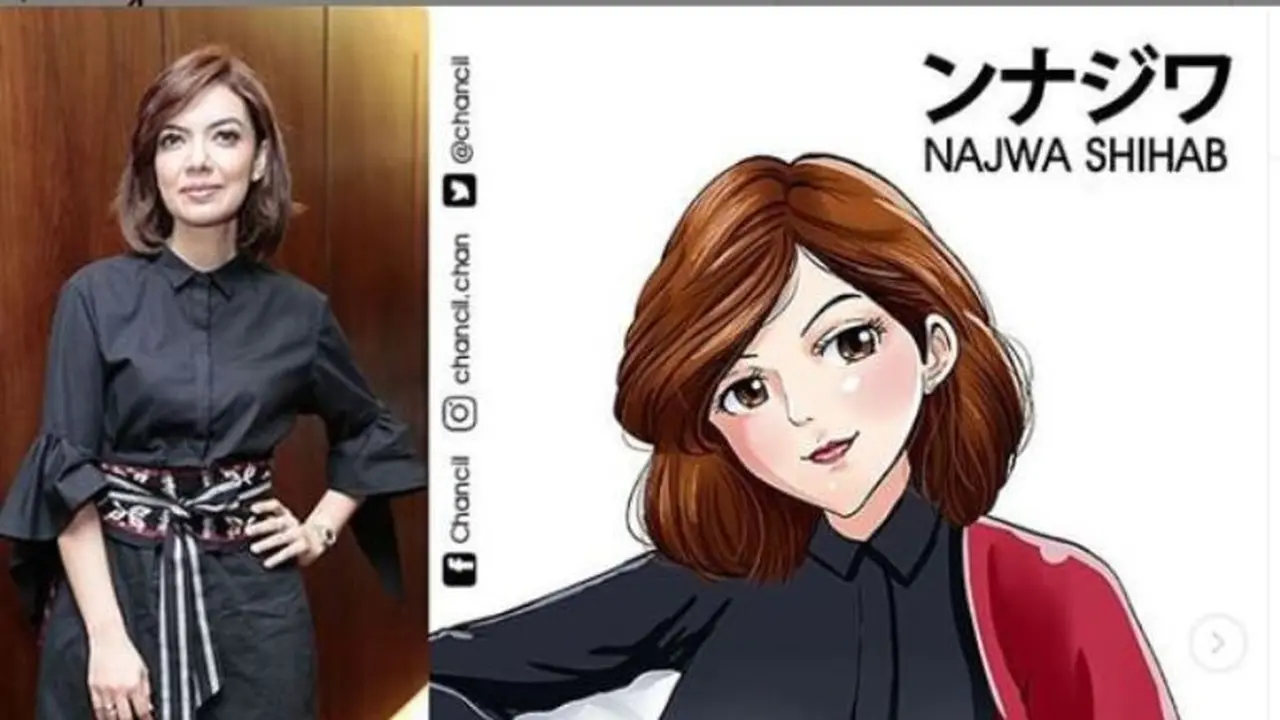 Viral, Anak Muda Bikin Anime Jokowi, Najwa Shihab sampai Didi Kempot