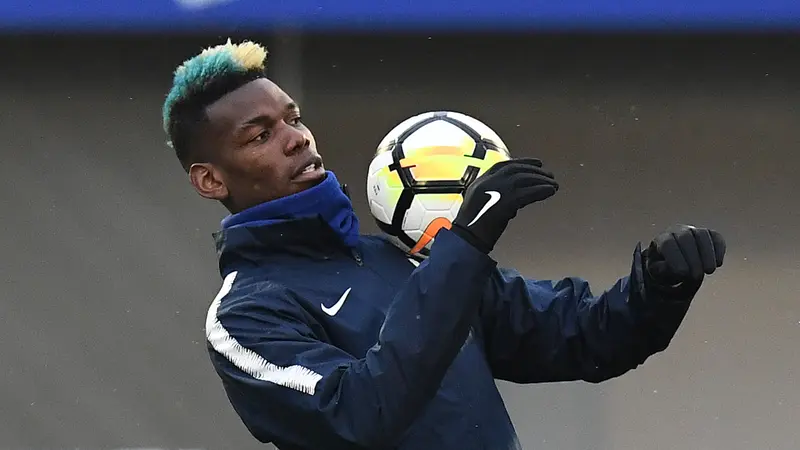 Gaya Paul Pogba Saat Ikuti Latihan Bersama Timnas Prancis