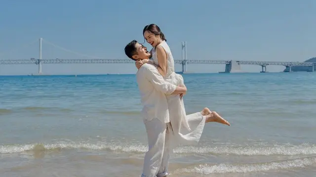 Foto prewedding Beby Tsabina bak drama Korea. [@go.plus]