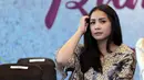 Istri Raffi Ahmad, Nagita Slavina santai dengan kabar kedekatan suaminya dengan pedangdut Ayu Ting Ting. Ia bahkan terlihat santai meski rumah tangganya sering disudutkan. (Nurwahyunan/Bintang.com)