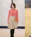 Shandy Aulia kembali jalani rutinitas liburannya dengan pergi ke Seoul, Korea Selatan. Menikmati musim dingin di Seoul, Shandy Aulia andalkan boots untuk tampil kece [@shandyaulia]