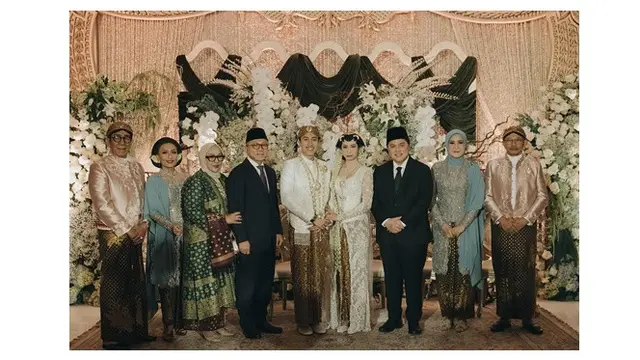 6 Potret Pernikahan Sangun Ragahdo, Aaliyah dan Thariq Jadi Pengiring Pengantin