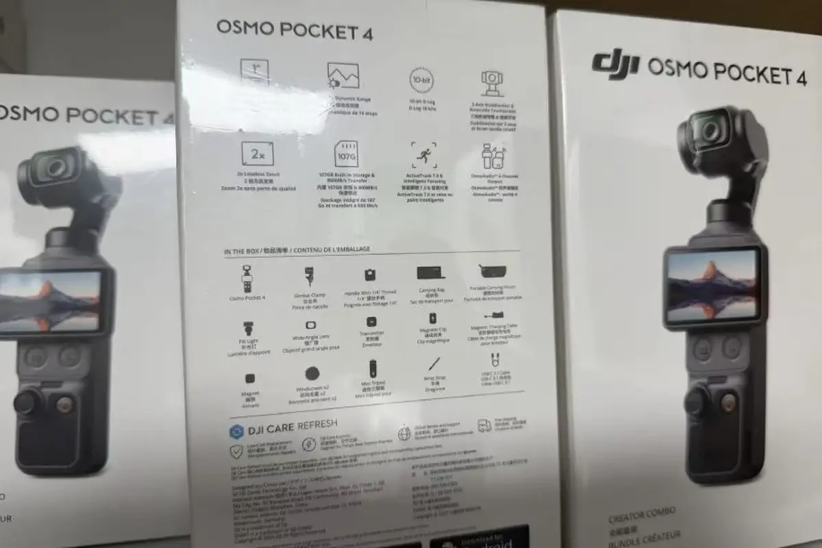 Kemasan DJI Osmo Pocket 4. Credit: OsitaLV