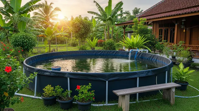 Model Kolam Ikan untuk Ternak Lele/Ilustrasi Gemini AI