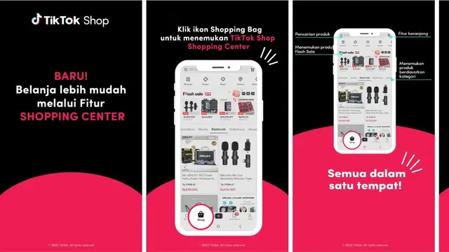 Permudah Pengalaman Belanja Online, TikTok Shop Hadirkan Fitur Terbaru ‘Shopping Center’
