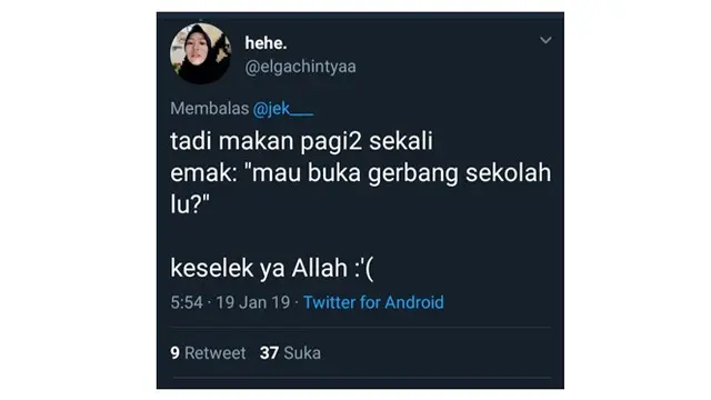 Reaksi Kocak Emak-emak