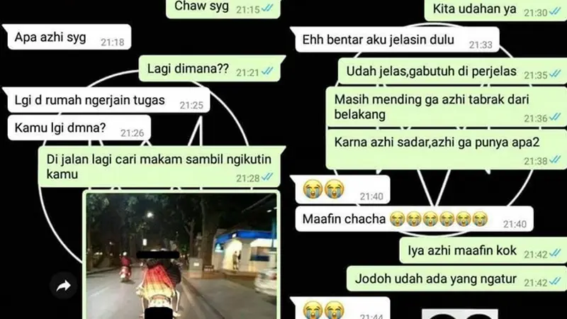 6 Chat Pacar Ketahuan Selingkuh Ini Bikin Nyesek