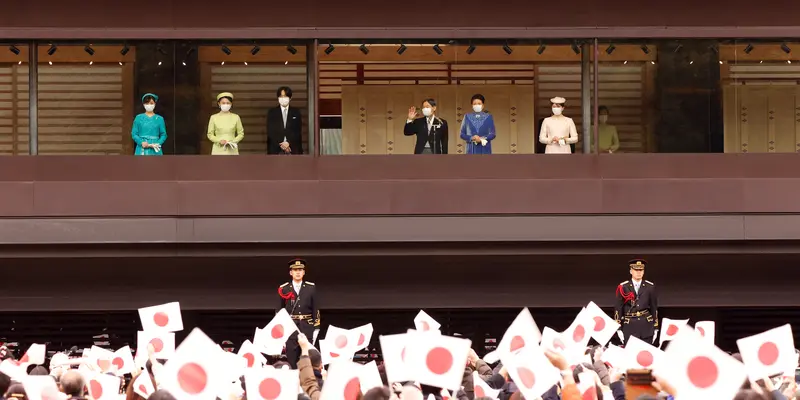 Ulang Tahun, Kaisar Jepang Naruhito Sapa Warga di Istana Kekaisaran