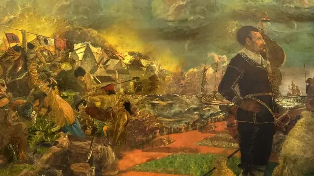 Salah satu lukisan karya S. Sudjojono