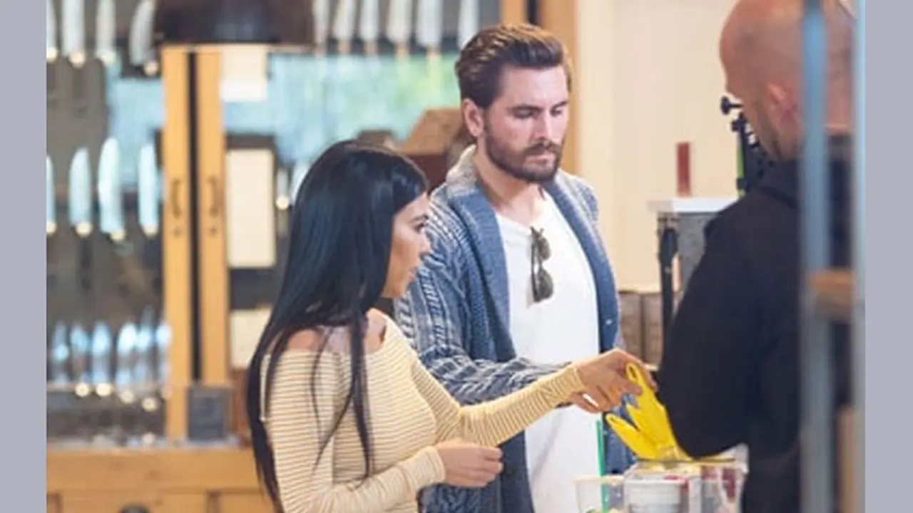 Kourtney Kardashian dan Scott Disick