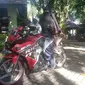 Linda pernah menggeber motornya sampai 167 km perjam