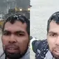 Video singkat hujan salju lebat turun di Tembagapura, Kabupaten Mimika, Papua Tengah, bikin heboh media sosial. (Liputan6.com/ Dok Ist)
