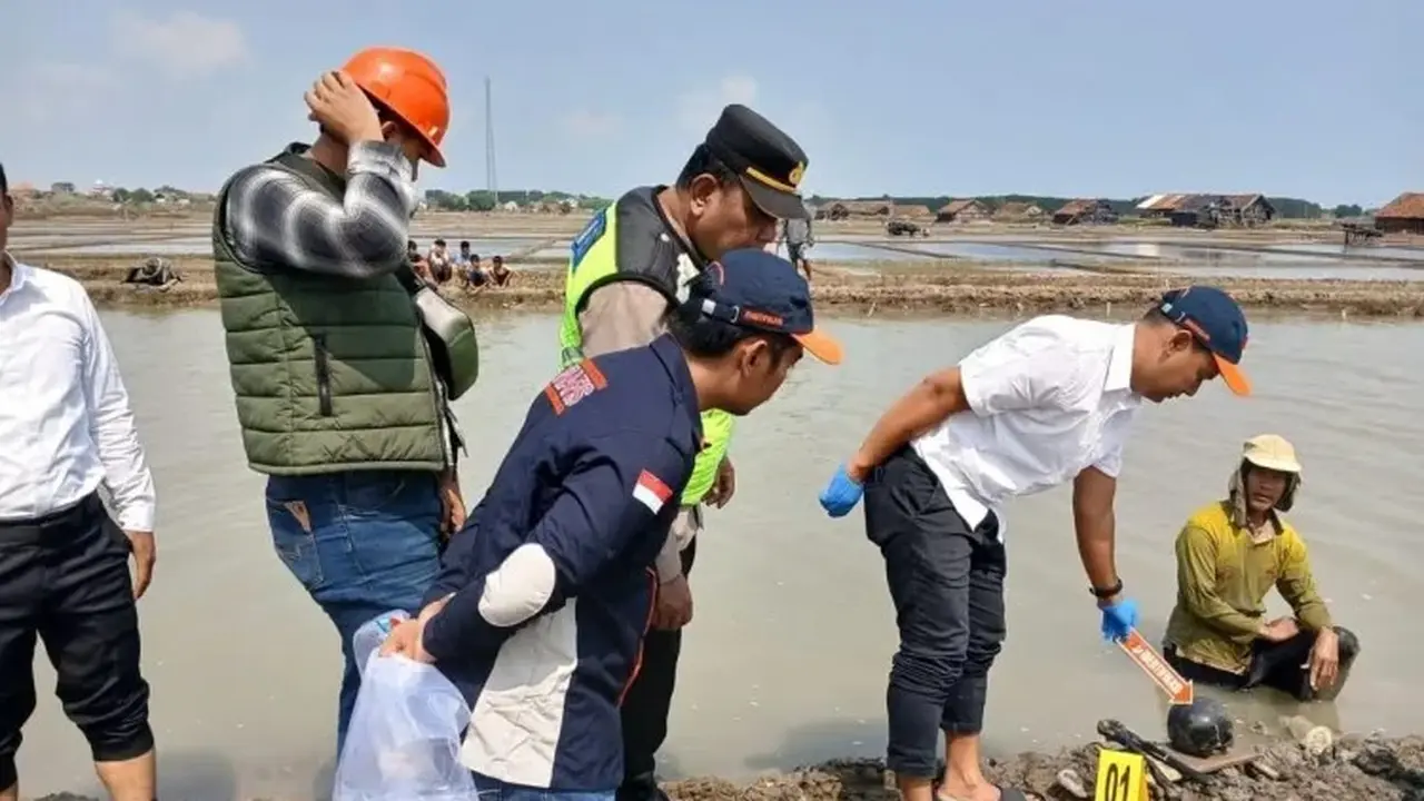 Penemuan kerangka manusia di area tambak Jepara