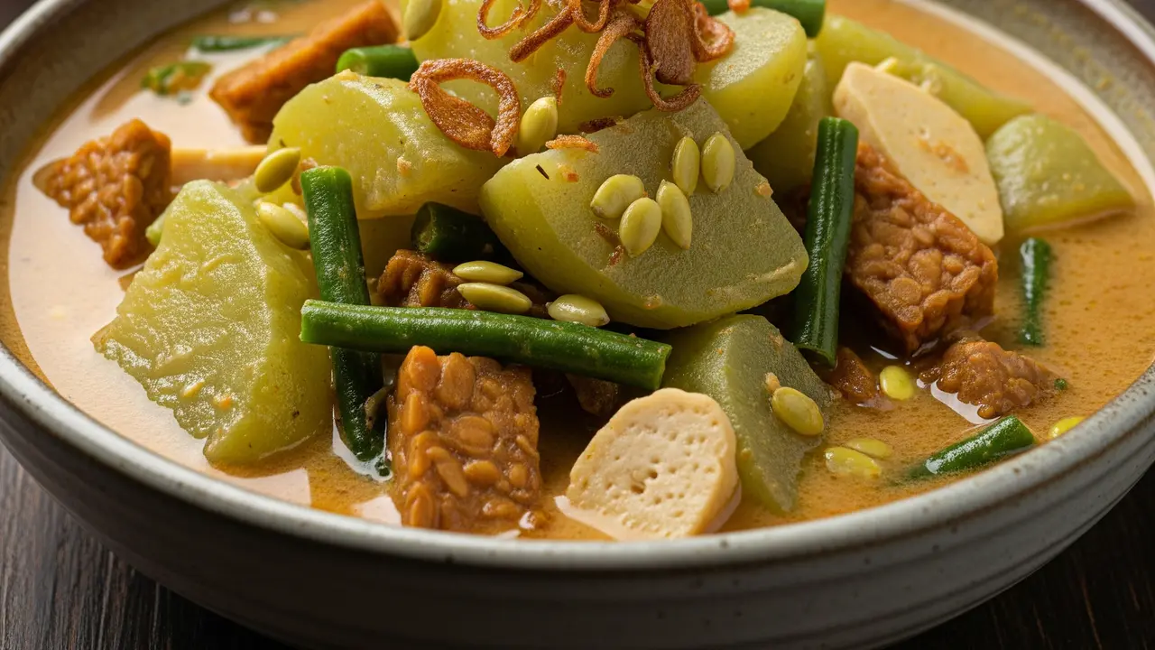 Lodeh Labu Siam Tanpa Santan