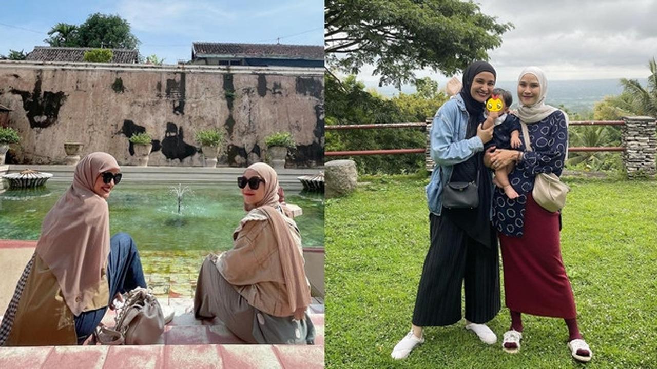 Temu Kangen, Ini 6 Momen Kebersamaan Shireen Zungkar dan Zaskia Mecca di Jogja