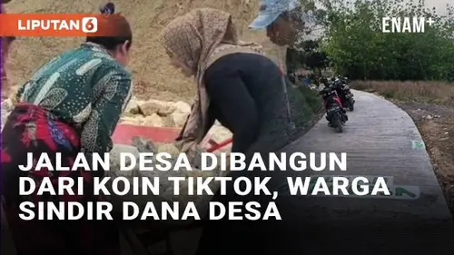 VIDEO: Viral Jalan Desa di Sampang Dibangun dari Sumbangan TikTok dan Warga, Bukan Dana Desa