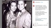 Melanie Subono kabarkan wafatnya Presiden ketiga RI BJ Habibie. (Instagram @melaniesubono)