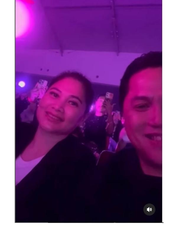 8 Momen Erick Thohir Temani Anak Nonton Konser Suga, Ikut Jadi ARMY