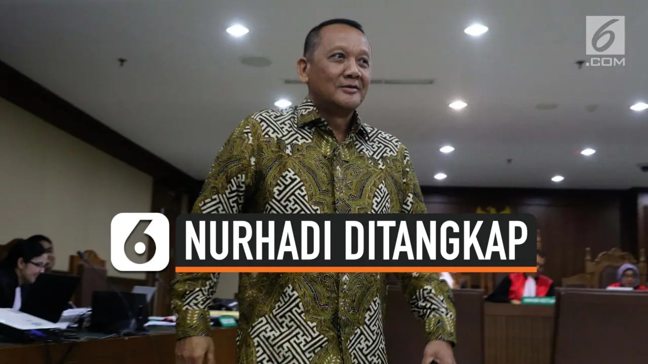nurhadi ditangkap