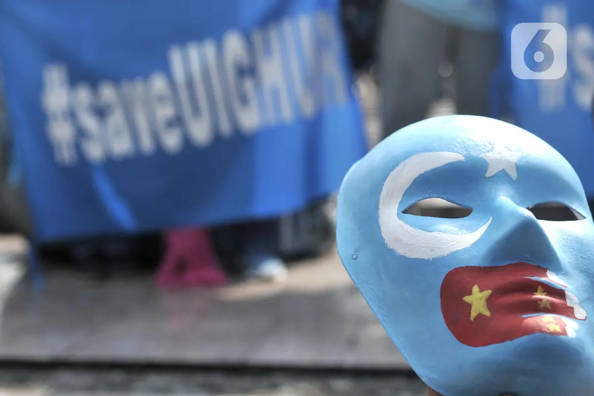 Peduli Muslim Uighur, Warga Gelar Aksi Saat CFD