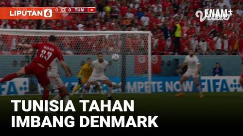 VIDEO: Highlights Piala Dunia 2022, Laga Tunisa Vs Denmark Berakhir Seri