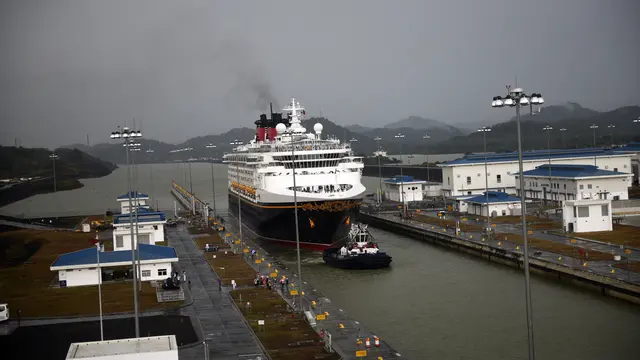 Disney Wonder Menjadi Kapal Pesiar Pertama yang Melintasi Terusan Panama